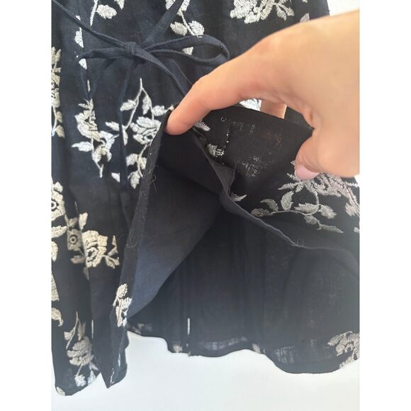 NWT Abercrombie Linen Blend Button Through Mini Dress | XS - Picture 6 of 8